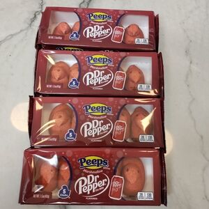 Dr. Pepper Flavored Peeps 4 Boxes
